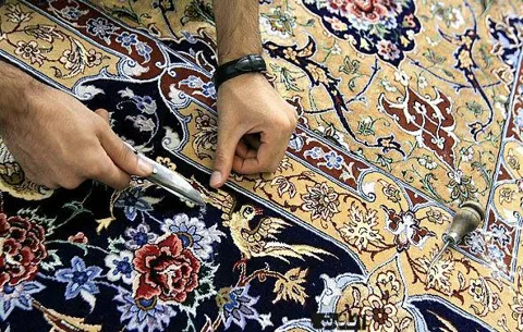 تاریخچه مرمت قالی