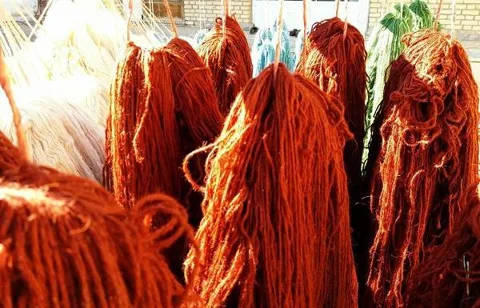 رنگرزی در ابریشم