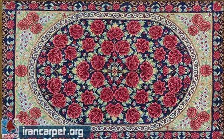 استفاده از اسطوره و نقش در فرش دستباف ایران
