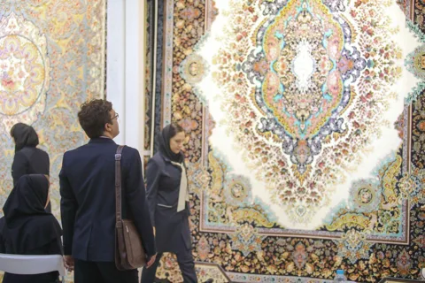 نمایشگاه ملی فرش ماشینی در کاشان پایان یافت