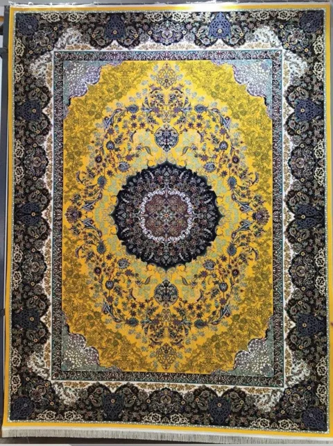 فرش ماشینی 1200 شانه نقشه رقص لاله