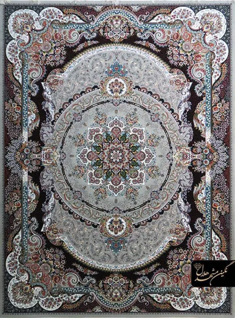 فرش 700 شانه نقشه مانا کد 12004 زمینه فیلی