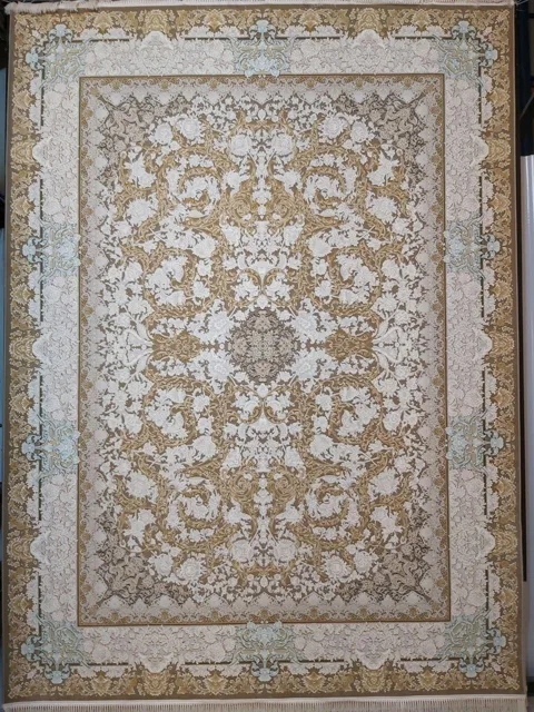 فرش 1200 شانه گل برجسته نقشه آرمان زمینه نسکافه ای