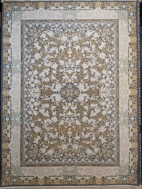 فرش 1200 شانه گل برجسته نقشه آرمان زمینه ذغالی