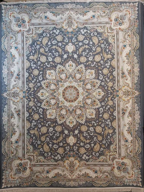 فرش 1200 شانه گل برجسته نقشه پرواز زمینه ذغالی
