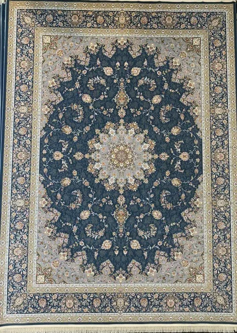 فرش 1200 شانه نقشه درسا زمینه کاربنی
