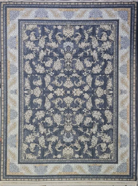 فرش 1200 شانه برجسته نقشه هانا زمینه متالیک