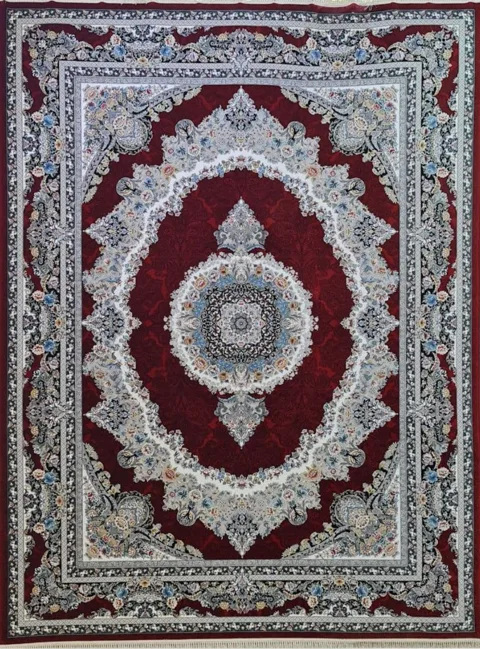 فرش 1200 شانه نقشه سلین زمینه لاکی