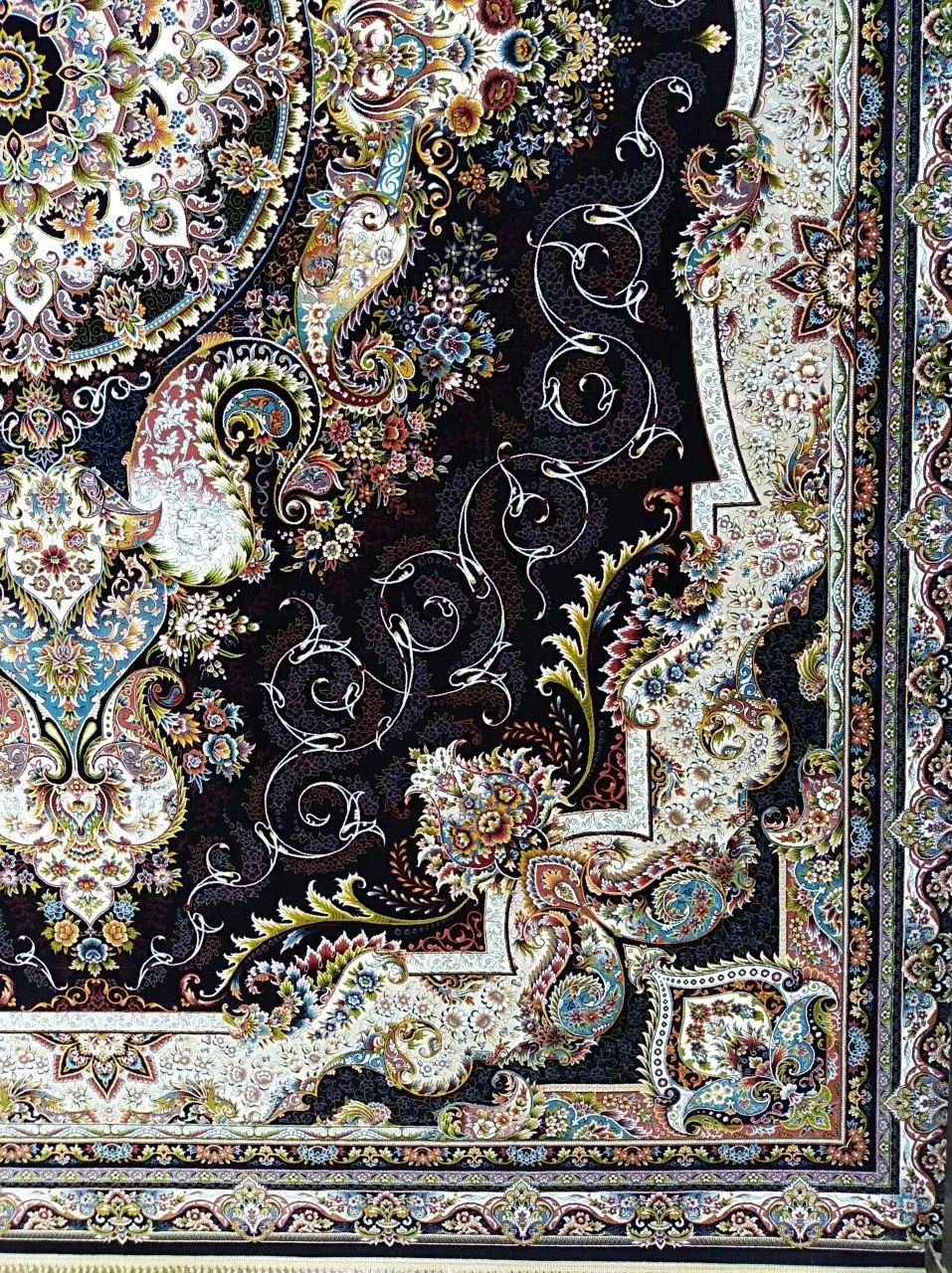 فرش هزار شانه کاشان