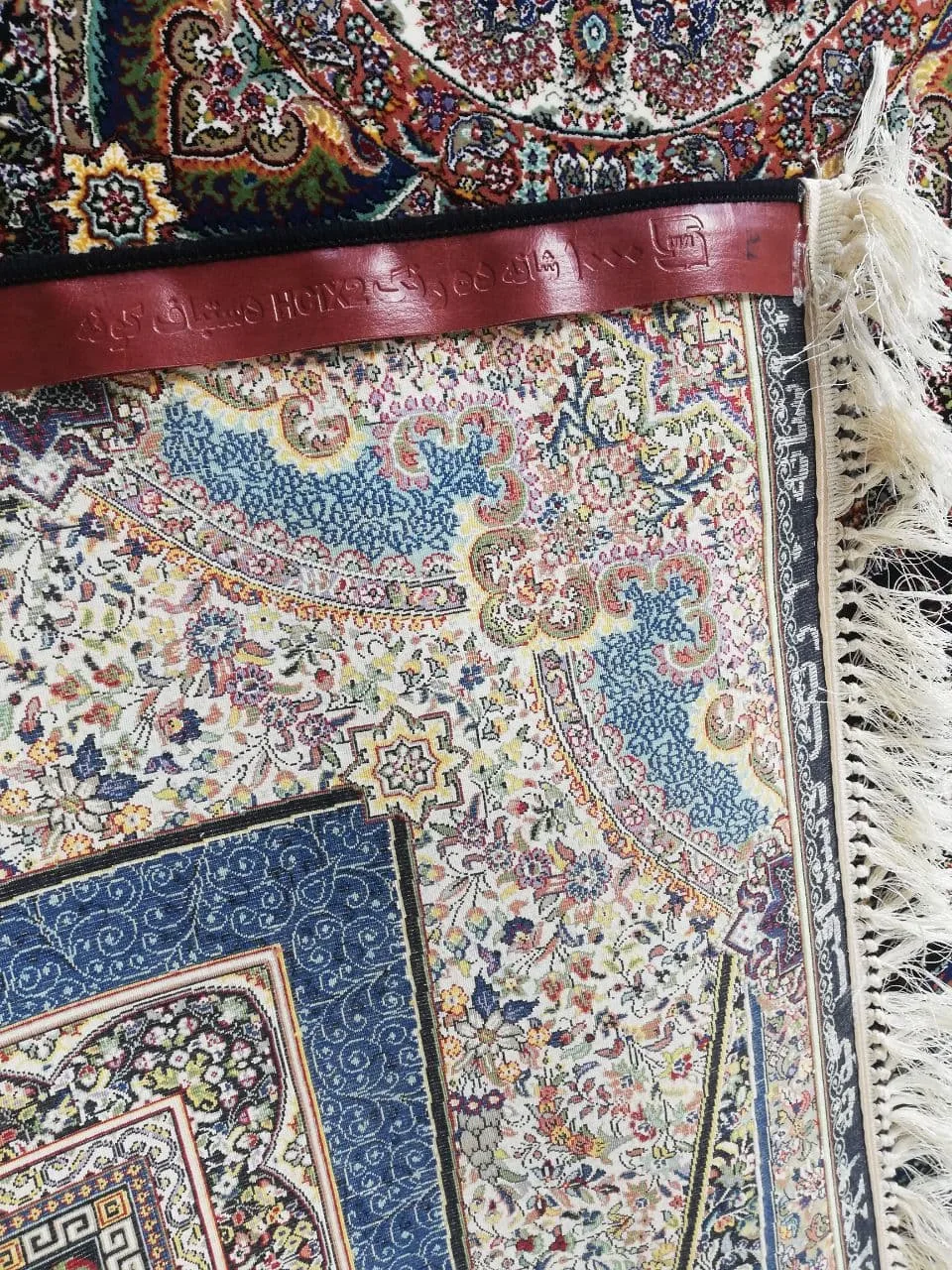 2 تخته فرش 9 متری 1000 شانه نقشه کهکشان زمینه سرمه ای