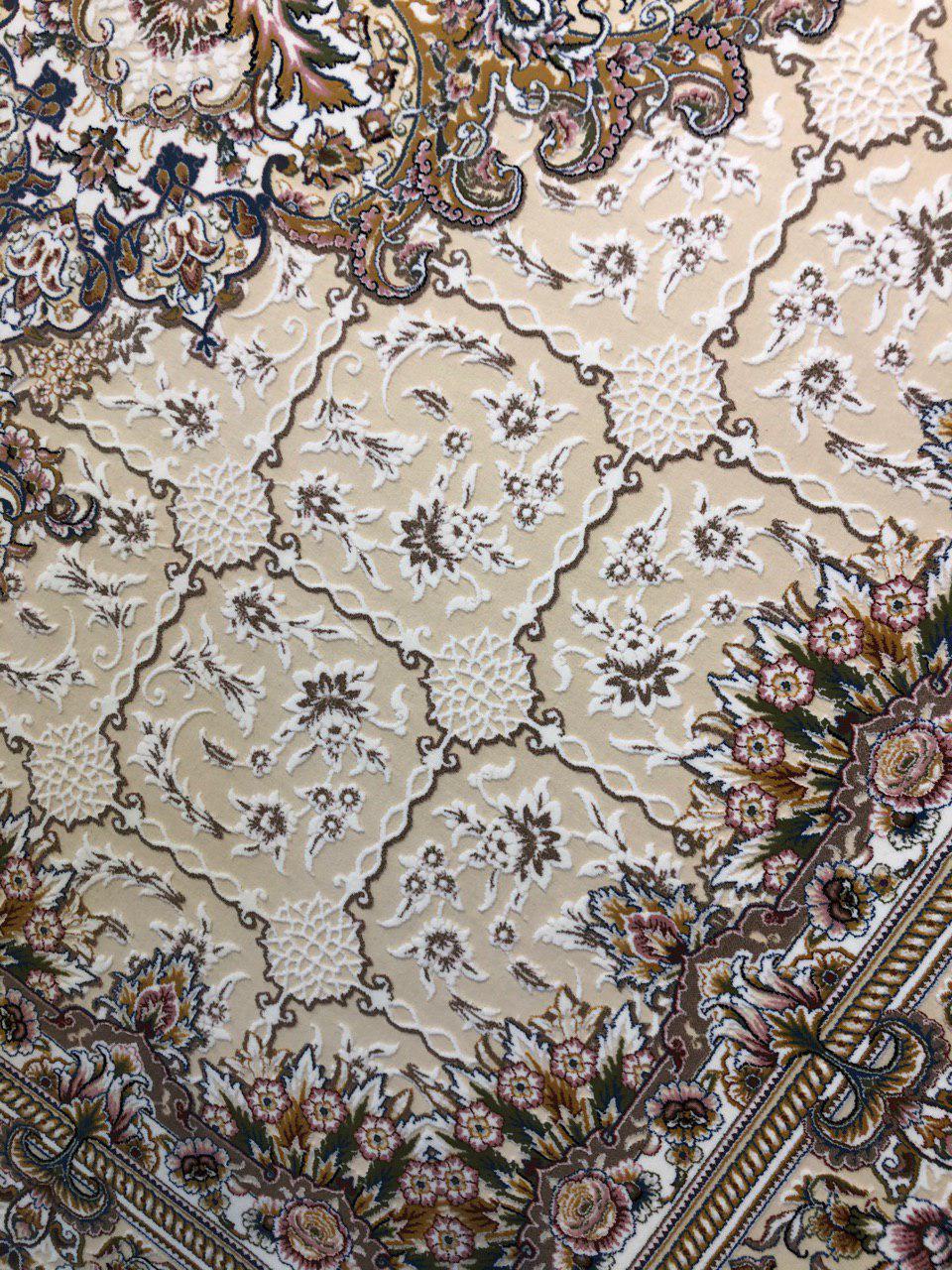 فرش 700 شانه گل برجسته نقشه یاسین صدفی 2