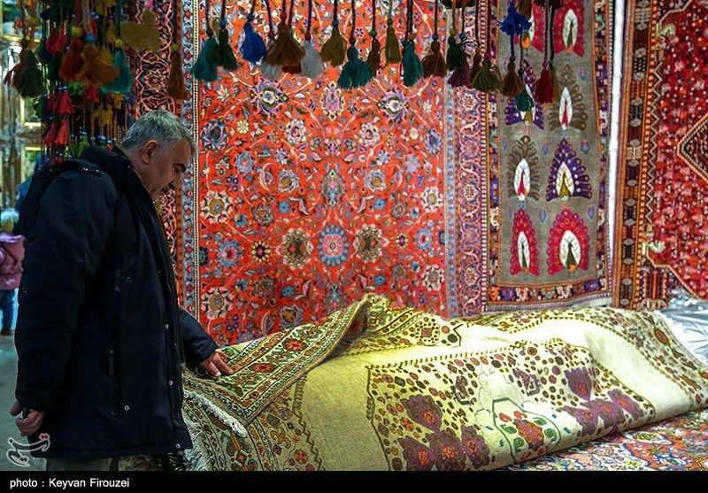 گزارش تصویری از نمایشگاه فرش و تابلوفرش دستباف در سنندج 7