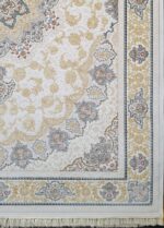 فرش 1200 شانه لایت نقشه اصفهان زمینه نقره ای