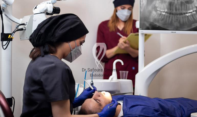 درمان ریشه دندان پوسیده با متخصص ایندو صفورا امامی 3
