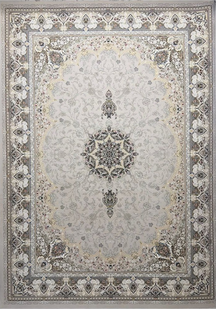 فرش ماشینی همتا نقره‌ای 1200 شانه